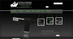 Desktop Screenshot of catchaghostparanormalequipment.com